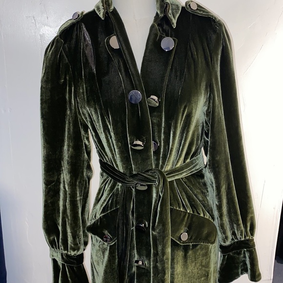 Yona new york trench coat velvet - Picture 5 of 15
